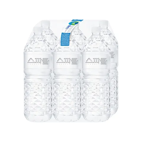 하루특가) 스파클 생수, 무라벨, 2L, 12개