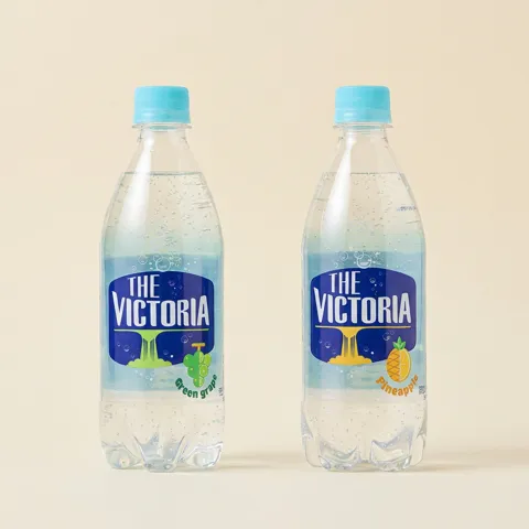 하루특가) 더 빅토리아, 청포도 500ml 20개 + 파인애플 500ml 20개, 40개