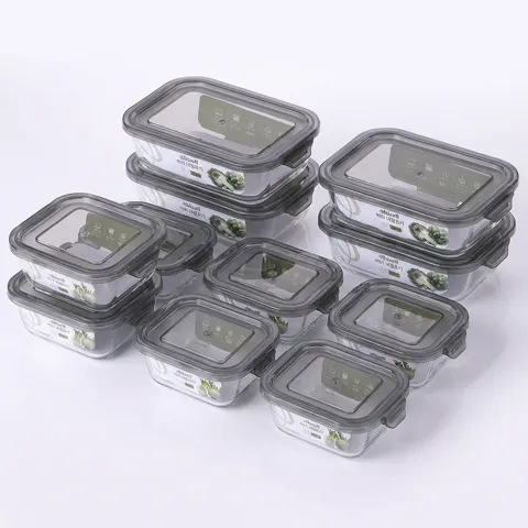 하루특가) 쉬젤 아티 내열유리 혼합 10종 세트, 320ml 3개 + 400ml 3개 + 520ml 2개 + 640ml 2개, 1세트