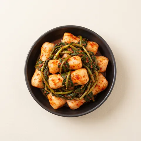 하루특가) 옥돌김치 333 프리미엄 총각김치, 4kg, 1개