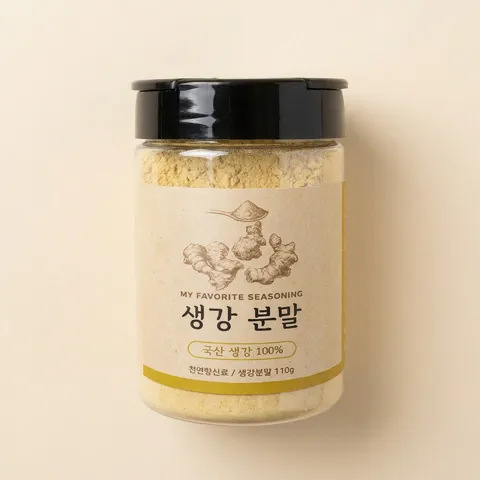 하루특가) 국내산 천연 생강분말, 110g, 1개