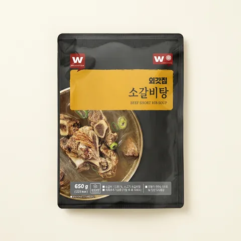하루특가) 외갓집 소갈비탕, 650g, 10개