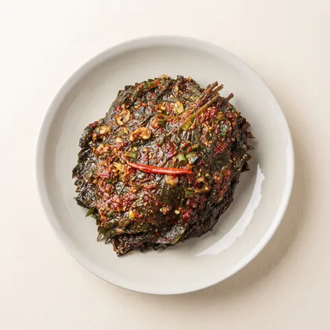 하루특가) 구첩반찬 깻잎무침, 1kg, 1개