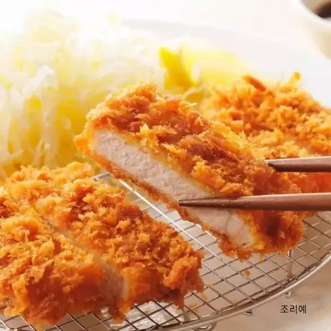 탐탐 돈까스 튀겨나와 편리한 제주 통등심 돈까스 10개 1.2kg