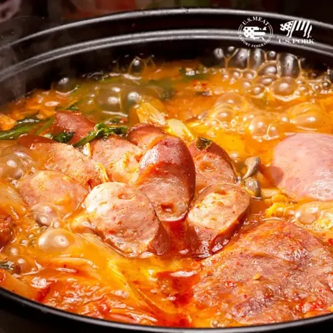뉴! 쟌슨빌 부대찌개 500g 2+2팩