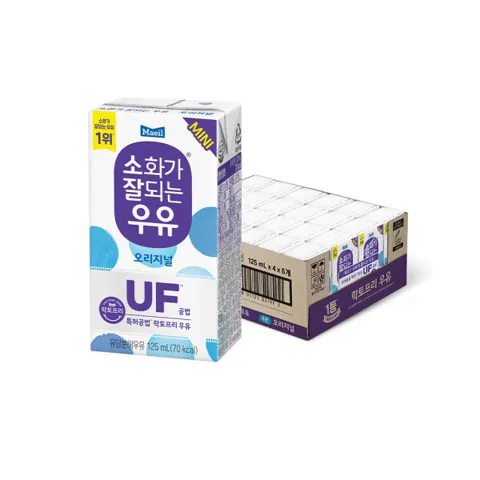 매일 소화가잘되는우유 멸균 125ML 24팩