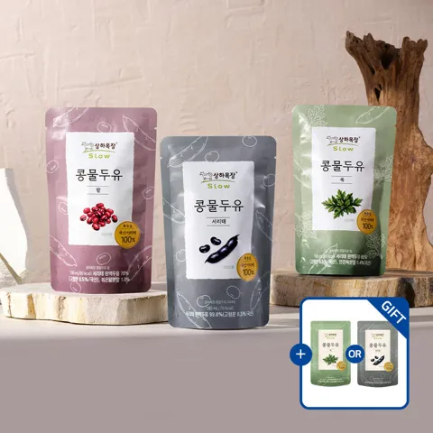 상하목장 콩물두유 3종 180ml 2박스 골라담기 (총 30입) [+상하목장 콩물두유 180m