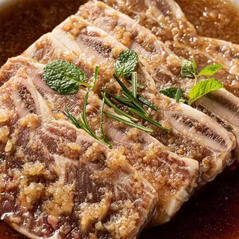 선착순특가) 오세득쉐프 미국산 한입 양념 LA갈비, 400g, 3개