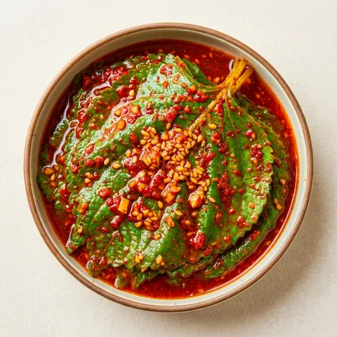 선착순특가) 별미촌 깻잎김치, 500g, 1개