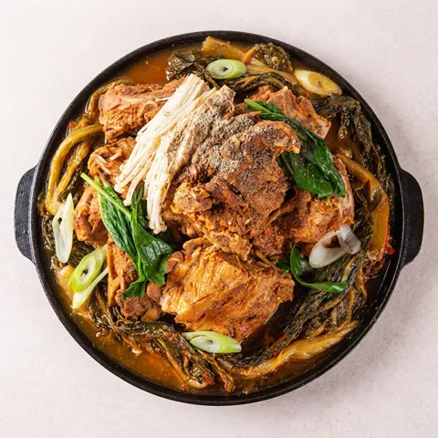 선착순특가) 대용량 우거지 감자탕, 3kg, 1개