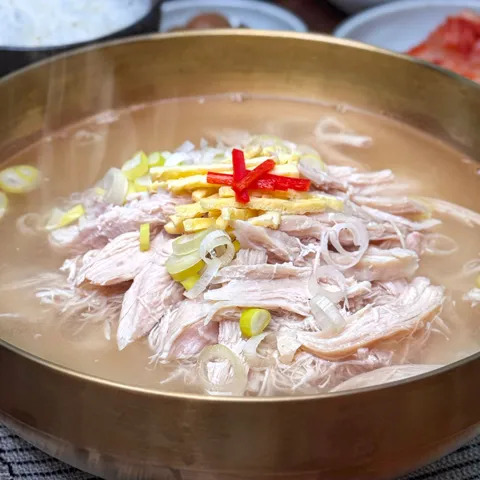 솔가 국내산 냉장닭 수제 가마솥 닭곰탕 550g 4개