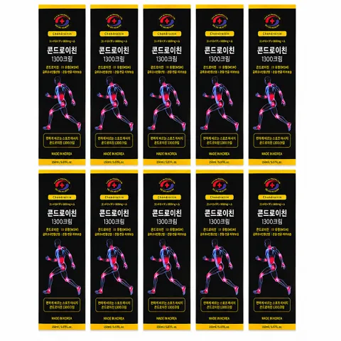 선착순특가) 닥터킴스 MSM 콘드로이친 1300 마사지크림, 150ml, 10개