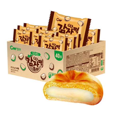선착순특가) 청우 오즈랜드 쫀득감자떡쿠키, 860g, 1박스
