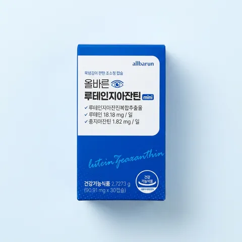 선착순특가) 올바른 루테인 지아잔틴, 30캡슐, 3박스