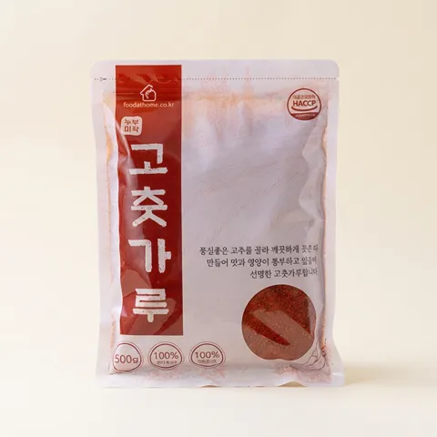 선착순특가) 농부미학 국산 고춧가루 , 500g, 1개