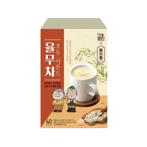 선착순특가) 다농원 호두 아몬드 율무차, 18g, 40포, 1개