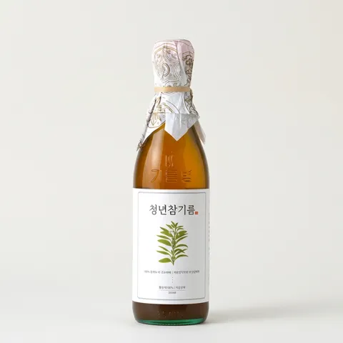 선착순특가) 청년참기름, 350ml, 2개