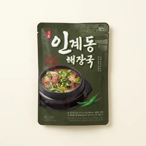 선착순특가) 윙잇 정통 인계동 해장국, 600g, 5개