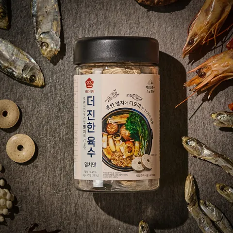 선착순특가) 오감식탁 더 진한 육수 멸치맛, 3g, 65정, 1개
