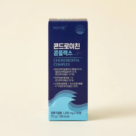선착순특가) 콘드로이친 콤플렉스, 1200mg, 60정, 6개