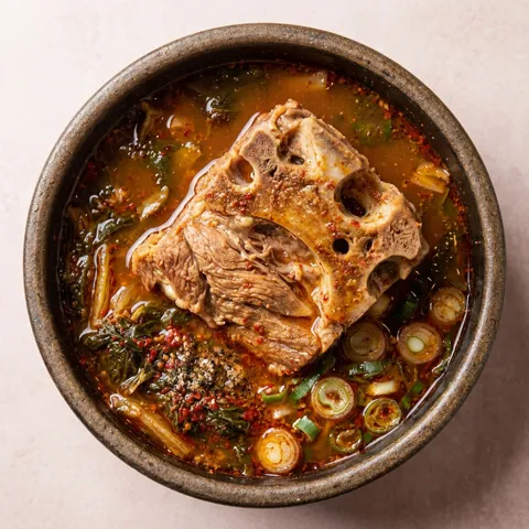 선착순특가) 도동그램 우거지 뼈해장국, 1kg, 4팩