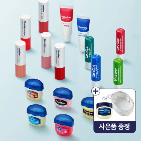 바세린 립밤스틱 4.8g 4개 외 립케어 모음전 사은품 증정