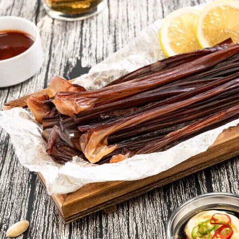 말랑 컷팅 장족 대왕 오징어다리 가문어 국내가공 1kg (500g+500g)