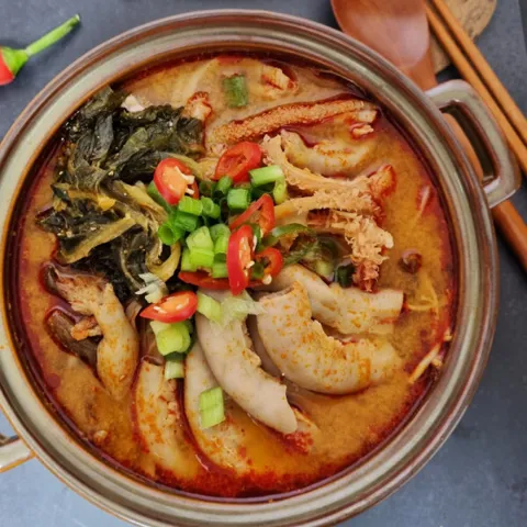 사나이 소곱창전골 1kg 4개 / 캠핑 밀키트