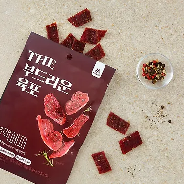 THE 부드러운 육포 블랙페퍼 30g 1팩