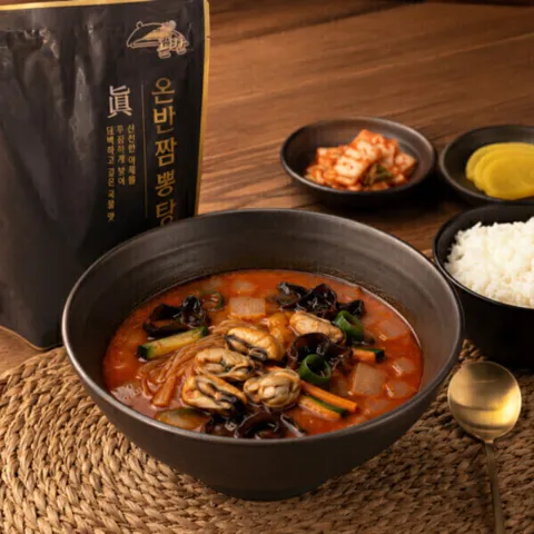 군산 노포 짬뽕탕 600g x 5팩 (3kg) 매콤 짬뽕탕