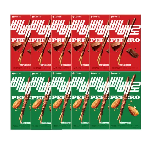 빼빼로 골라담기 (9~12개)
