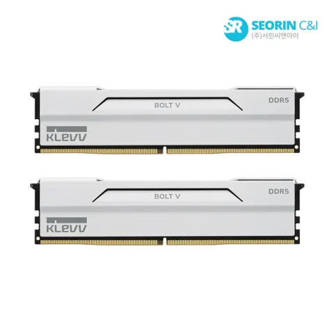 에센코어 클레브 DDR5-6000 CL30 BOLT V 화이트 AMD 패키지 32GB(16...