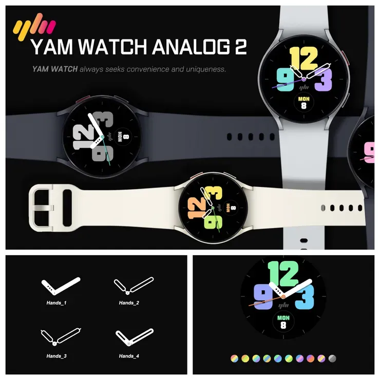 [WearOS] YamWatch Analog 2 일시 무료