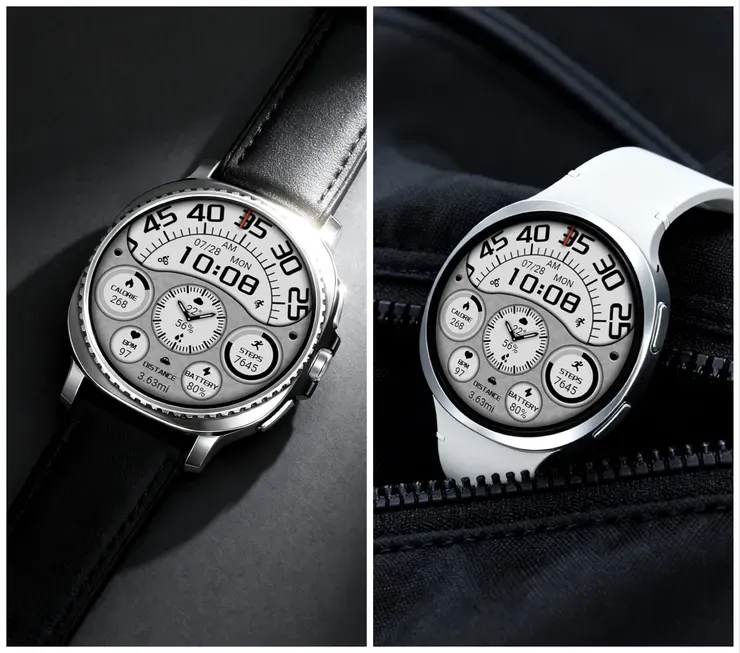 [WearOS] 【Dynamic】Big Digit Turntable 일시 무료