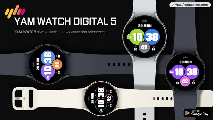 [WearOS] YamWatch Digital 5 일시 무료