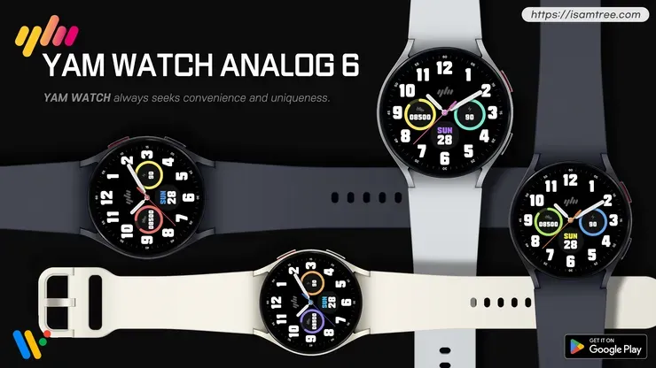 [WearOS] YamWatch Analog 6 일시 무료