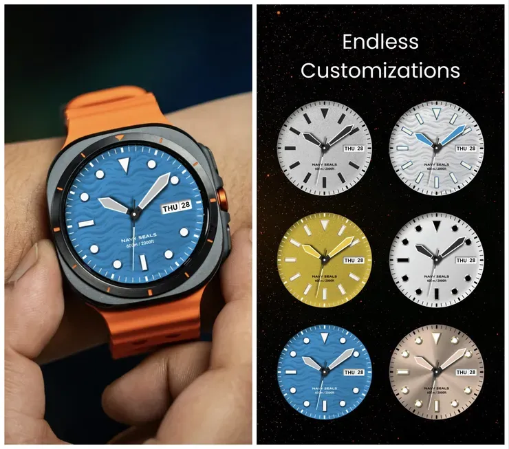 [WearOS] Diver Analog Watch Face: GL102 일시 무료