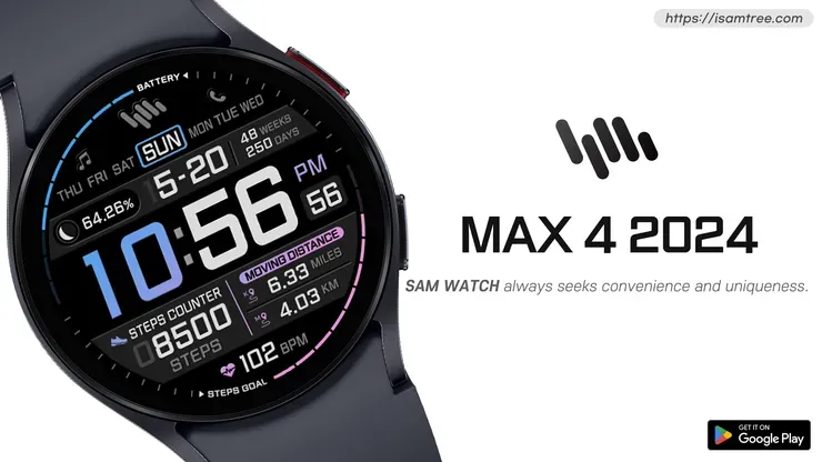 [WearOS] SamWatch Max 4 2024 일시 무료